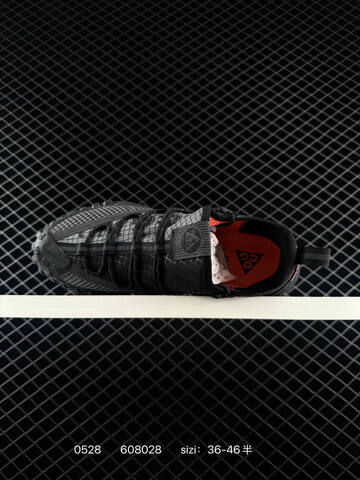 Nike ACG Mountain Fly Low GTX SE Black Grey White Red EU 36-46 Trail - Unisex (BS-71150)