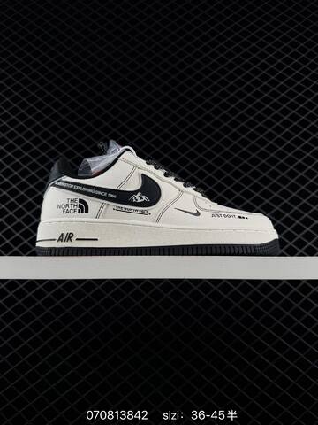 Nike Air Force 1 07 LV8 Beige Burgundy White Black Navy EU 36-45 Skate - Unisex (BS-70354)