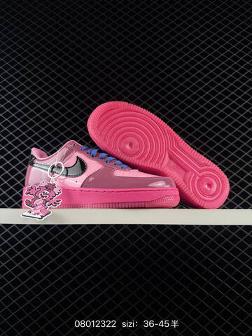 Nike Air Force 1 07 Pink Purple Black Blue EU 36-45 Lifestyle - Unisex (BS-69982)