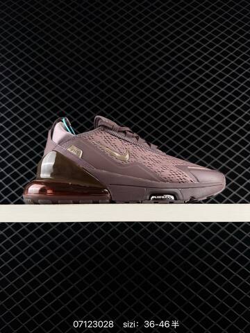 Nike Air Max 270 Mauve Dark Brown Gold EU 36-46 Running - Unisex (BS-70286)