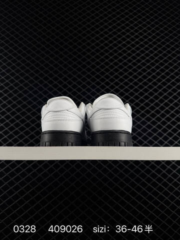 Nike Dunk Low White Black EU 36-46 Skate - Unisex (BS-72396)