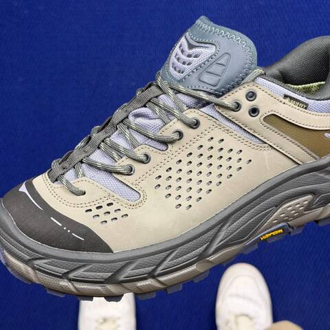 HOKA Tor Ultra Beige Grey Black Olive Trail Shoe Trail Running Sneakers (BS-86820)