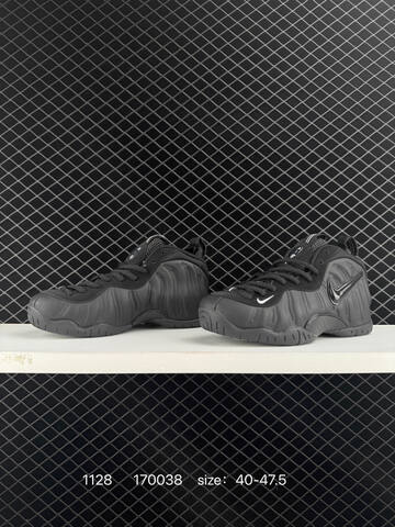Nike Air Foamposite Pro Triple Black EU 40-47 5 Basketball - Men's (BS-73952)