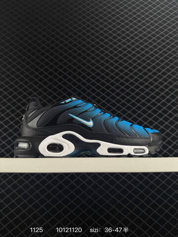Nike Air Max Plus Black Blue 36-47 5 Running - Unisex (BS-74017)