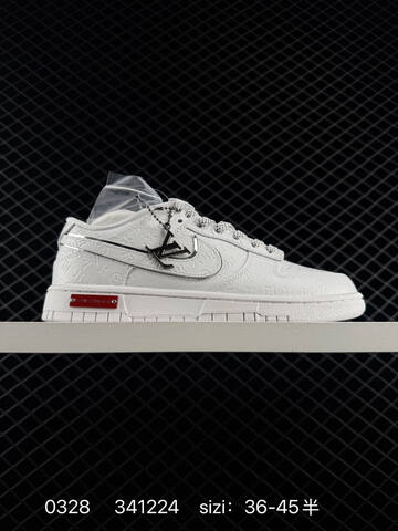 Nike SB Dunk Low White Black Navy Burgundy Red EU 36-45 Skate - Unisex (BS-72402)