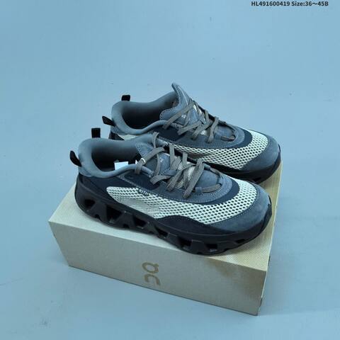 On Running Cloudswift K-Tech 2 Kith Grey Dark Grey Off White Black EU 36-45 Running Shoe Running Sneakers - Unisex (BS-69596)