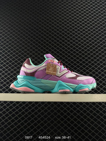New Balance 9060 Purple Turquoise Pink White Maroon EU 36-41 Sneaker Unisex BS-82950