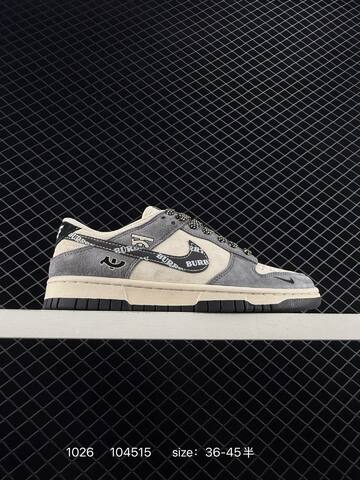 Nike SB Dunk Low Beige Black With Fendi Monogram Details EU 36-45 5 Skate - Unisex (BS-74561)
