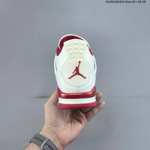 Jordan Air Jordan 4 Retro Sierra Red Off-White EU 36-48 5 Basketball - Unisex (BS-66074)