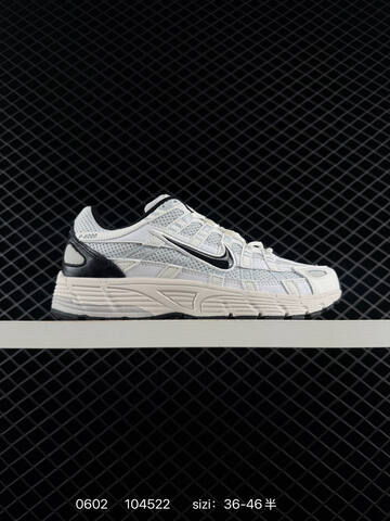 Nike P-6000 Silver White Black Grey EU 36-46 Running - Unisex (BS-71032)