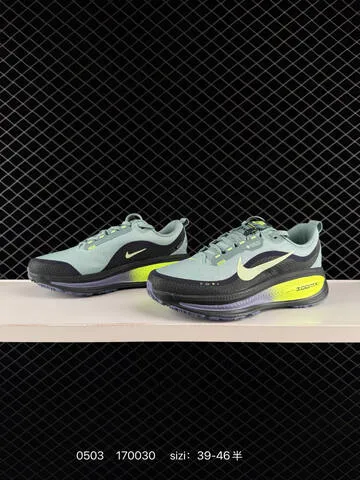 Nike Vomero 18 GTX Mint Green Black With Neon Yellow Accents 39-46 Running - Unisex BS-71702