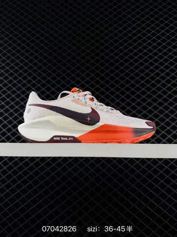 Nike Reactx Pegasus Trail 5 GTX Light Beige Dark Burgundy Bright Orange White EU 36-45 - Unisex BS-70411