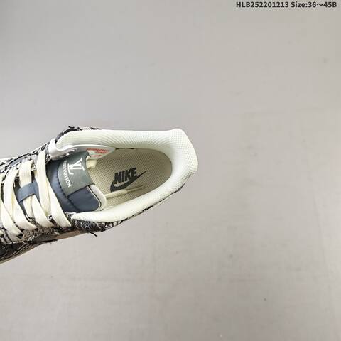 Nike Air Force 1 Low Grey Off White Black EU 36-45 Sneaker - Unisex BS-62715