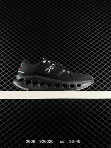 On Cloudsurfer Black White EU 36-45 Running Shoe Running Sneakers - Unisex (BS-85190)