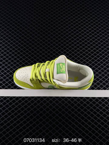 Nike SB Dunk Low Pro Lime Green Off White White EU 36-46 Skate - Unisex (BS-70421)