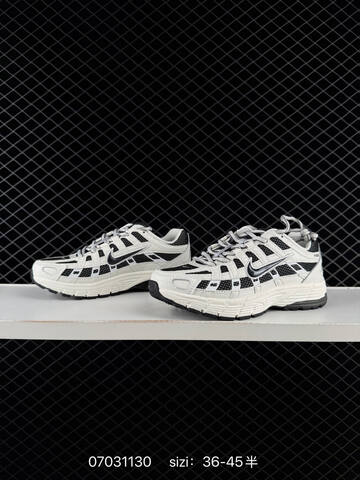 Nike P-6000 White Black Light Grey EU 36-45 Running - Unisex BS-70441