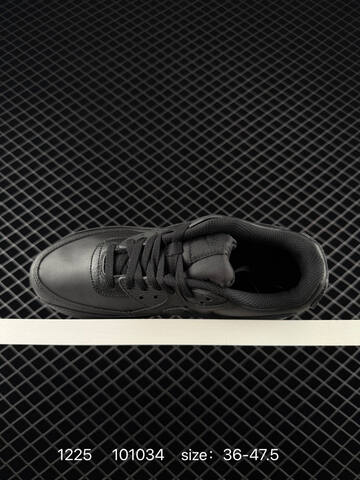 Nike Air Max 90 Triple Black EU 36-47 5 Lifestyle - Unisex (BS-73514)
