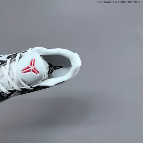 Nike Zoom Kobe VI CNY Black White Red EU 38-46 Basketball Shoe - Unisex BS-62052