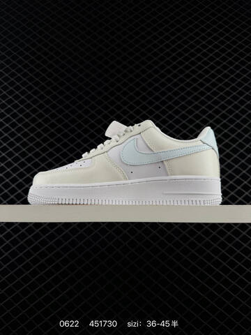 Nike Air Force 1 07 Off White White Light Blue EU 36-45 Sneaker - Unisex (BS-70653)