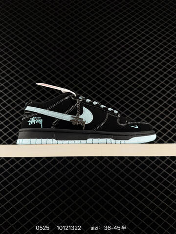 Nike SB Dunk Low Black Light Blue EU 36-45 Skate - Unisex (BS-71224)