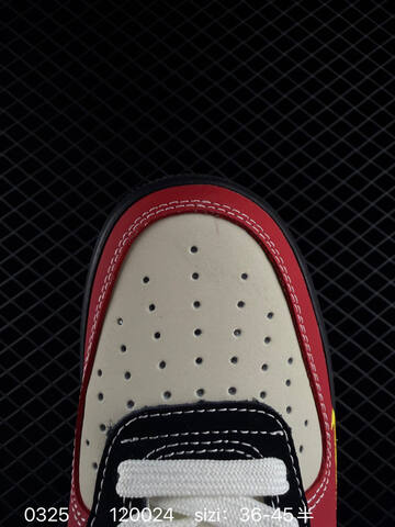 Nike Air Force 1 Low Black Red Purple Orange Beige EU 36-45 Skate - Unisex BS-72466