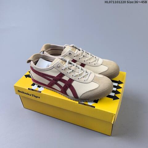 Onitsuka Tiger Mexico 66 SD Cream White Light Gray EU 36-45 Sneaker Casual Sneakers - Unisex (BS-69136)