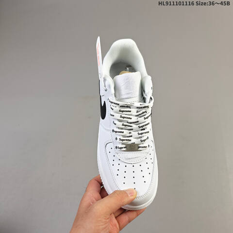 Nike Air Force 1 07 CU9225-102 White Black EU 36-45 Sneaker - Unisex (BS-63633)