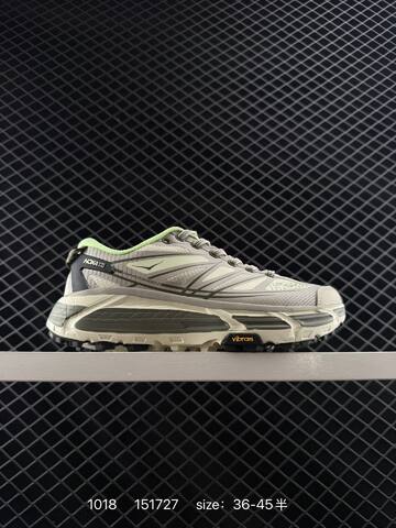 HOKA ONE ONE Mafate Speed 2 White Black Red Beige Grey EU 36-45 Trail Shoe Trail Running Sneakers - Unisex (BS-86420)