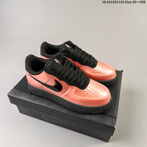 Nike Air Force 1 Black Purple 39 45 Lifestyle - Unisex (BS-62995)