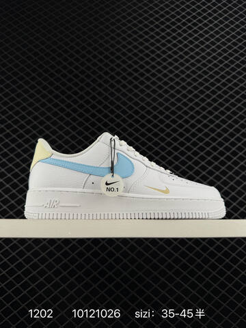 Nike Air Force 1 07 White Black EU 35-45 5 Casual - Unisex (BS-73872)