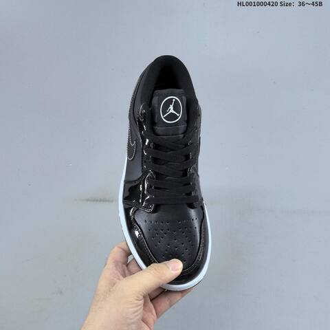Jordan Air Jordan 1 Low SE ASW Black White EU 36-45 Casual - Unisex (BS-66124)
