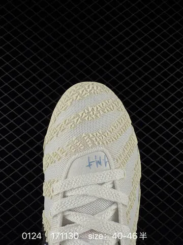 Nike Ja 3 White Cream With Black Swoosh And Blue Accents 40-46 5 Basketball - Men s BS-72995