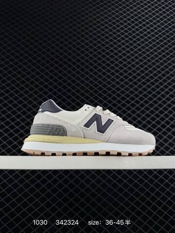 New Balance U574 Grey Off White Black EU 36-45 Sneaker - Unisex (BS-82653)