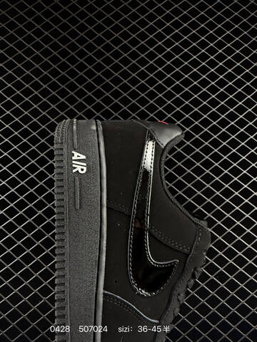Nike Air Force 1 07 Black 36-45 Lifestyle - Unisex (BS-71812)