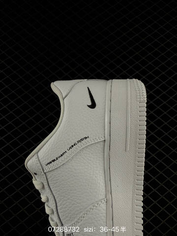 Nike Air Force 1 07 CW7581-101 White Black EU 36-45 Lifestyle - Unisex (BS-70050)