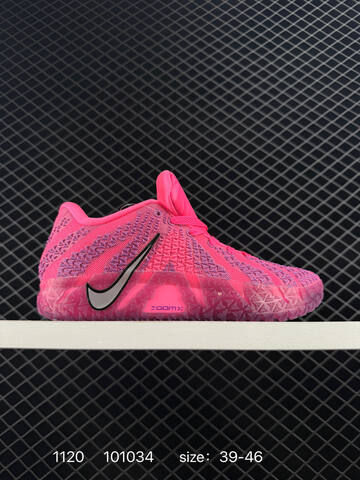 Nike Ja 3 Pink Purple 39-46 Basketball - Unisex (BS-74106)