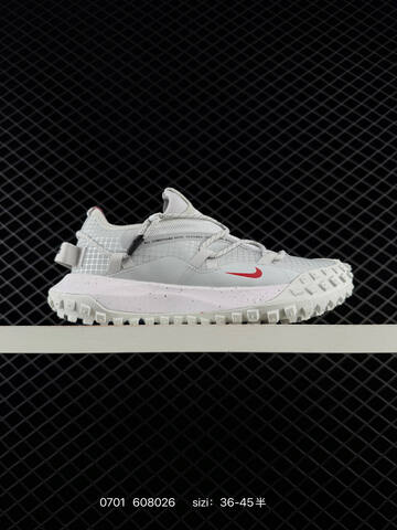 Nike ACG Mountain Fly Low GTX SE Light Grey White Red EU 36-45 Trail Shoe - Unisex (BS-70497)