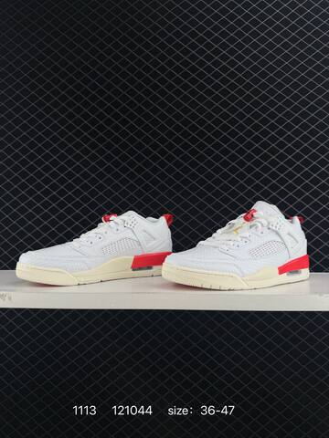 Jordan Spizike Low White Sail Red EU 36-47 Basketball Shoe - Unisex BS-80289