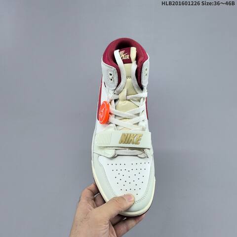 Jordan Legacy 312 Sail Light Grey Burgundy EU 36-46 Basketball - Unisex (BS-67250)