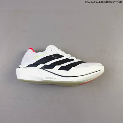 Adidas Adizero Adios Pro Evo 1 White Black Red Neon Green EU 36-45 Running Shoe Unisex BS-65412