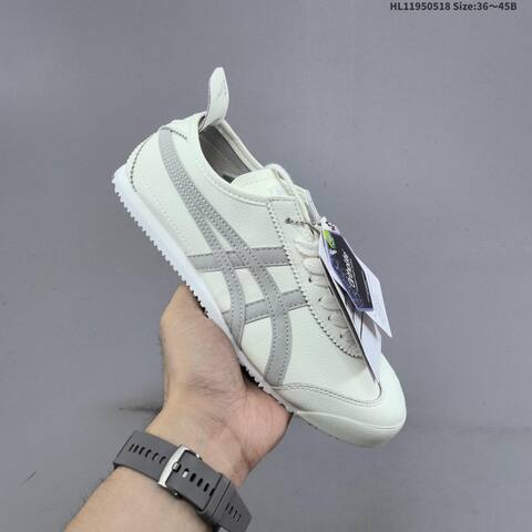 Onitsuka Tiger Mexico 66 Cream White Dark Gray EU 36-45 Sneaker Casual Sneakers - Unisex (BS-68824)
