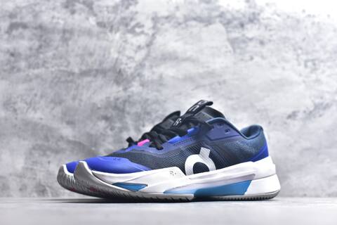 On The Roger Pro Navy Blue White Cyan Pink EU 36-47 Tennis Shoe Casual Sneakers - Unisex (BS-59561)