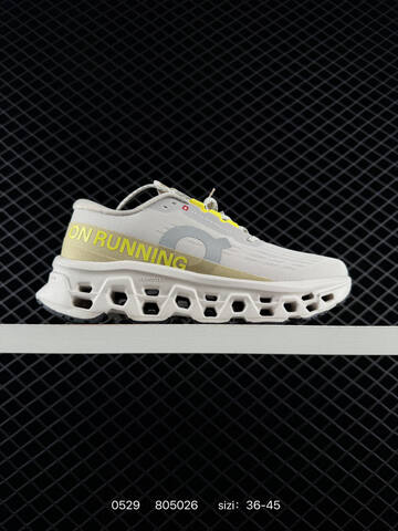 On Cloudmonster 2 Grey White Blue Black EU 36-45 Running Shoe Running Sneakers - Unisex (BS-85226)