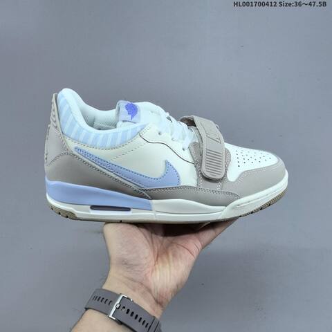 Jordan Legacy 312 Low White Grey Light Blue EU 36-47 5 Casual - Unisex (BS-66228)