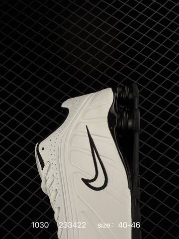 Nike Shox R4 BV1111-100 White Black EU 40-46 Running - Men's (BS-74476)