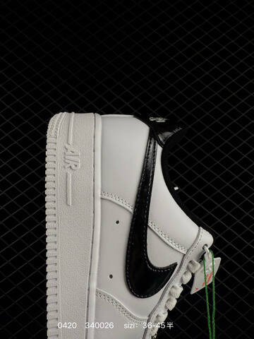 Nike Air Force 1 07 Low White Black EU 36-45 Lifestyle - Unisex (BS-71985)