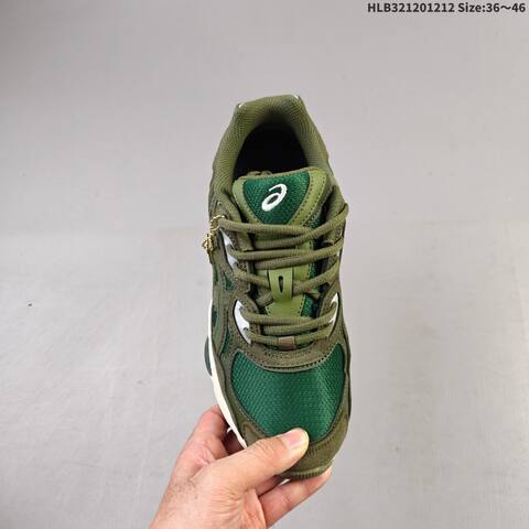 ASICS GEL-NYC Olive Green Cream EU 36-46 Sneaker Casual Sneakers - Unisex (BS-69164)