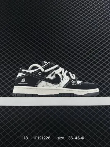 Nike Dunk Low White Black EU 36-45 Lifestyle - Unisex BS-74137