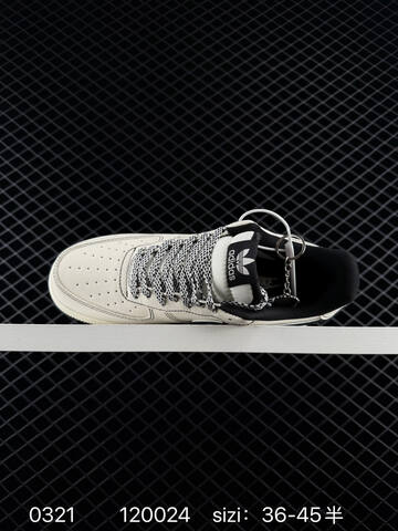 Nike Air Force 1 07 White Black EU 36-45 Lifestyle - Unisex (BS-72543)