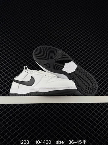 Nike SB Dunk Low HF3704-100 White Black Orange EU 36-45 5 Skate - Unisex (BS-73425)